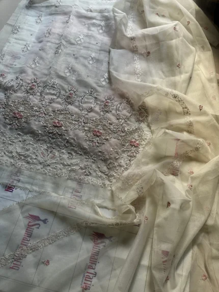 Ivory Handwork 2 piece