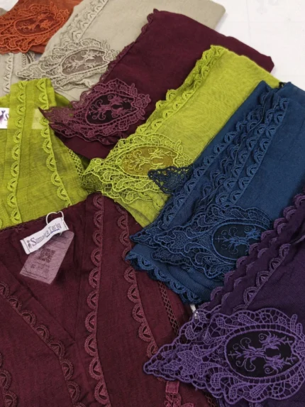 ROSHA – 2 Piece Semi-Stitched Suit